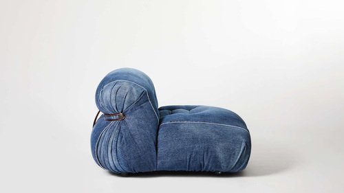 Cassina & Roy Roger's デニムソファ カッシーナの〈SORIANA〉にセルヴィッジデニムのリミテッド