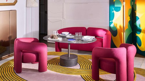 Set Canapé et Deux Fauteuils par Patricia Urquiola Dudet pour