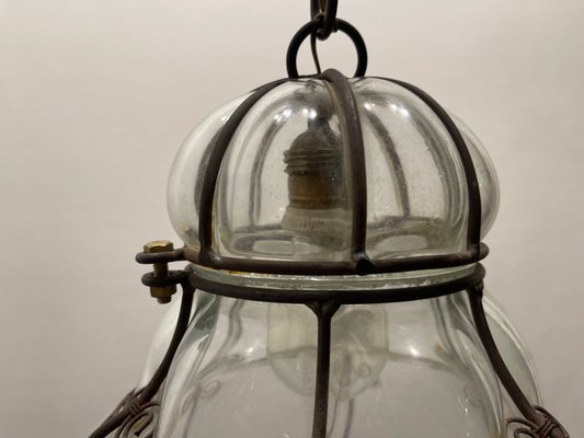 Large Three Light Iron Venetian Lantern Large Three Light Iron Venetian Lantern
