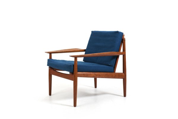 Danish Teak Easy Chair by Arne Vodder for Glostrup, 1950s for sale