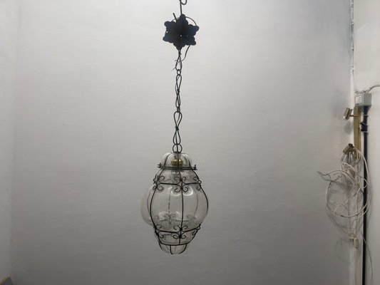 【 美品 】MURANO イタリア製 FRANCO&amp;C  LUCI REGALI Murano glass table lamp by Franco C Luci & Regali | Selency