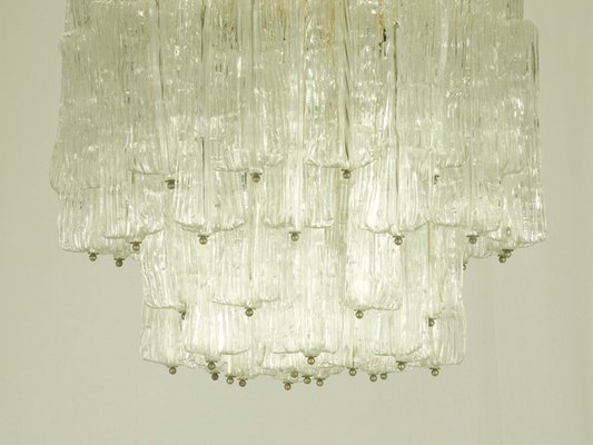 Plafoniere Moderne In Vetro Di Murano : Lampadario in vetro di murano toni zuccheri per venini anni 60