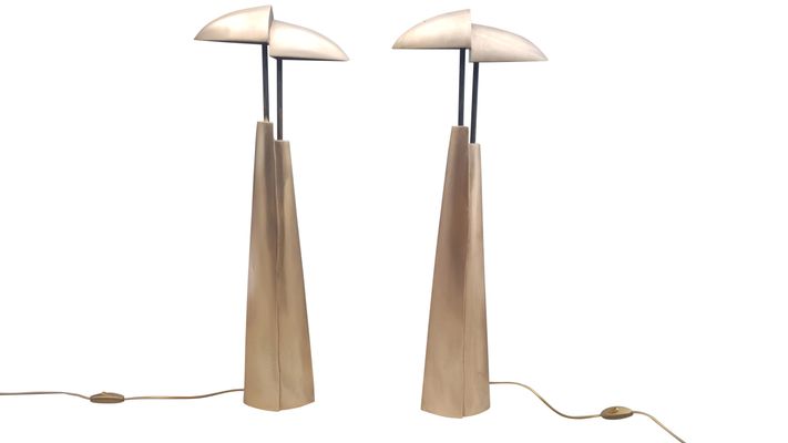 Mid Century Modern Bronze Table Lamps, Clearance Table Lamp Sets Contemporary
