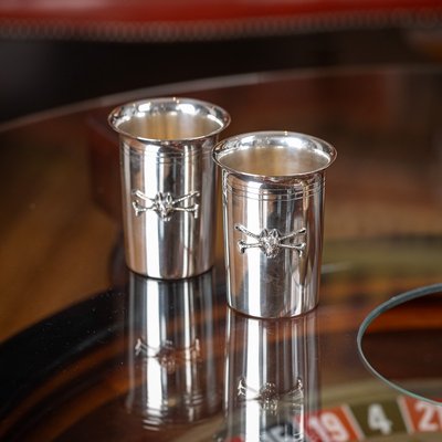 Pure silver set. 20th century vintage