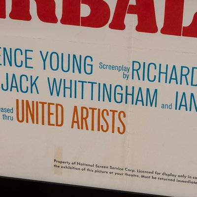 Original US James Bond Thunderball Poster, 1965 for sale at Pamono