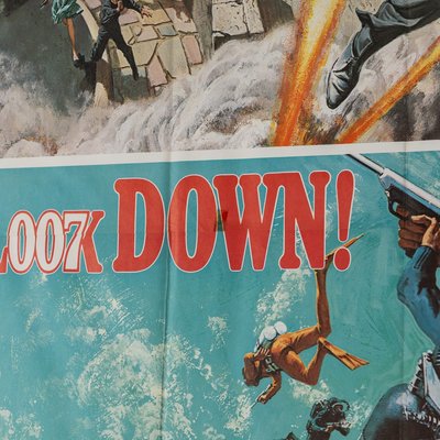 Original US James Bond Thunderball Poster, 1965 for sale at Original US James Bond Thunderball Poster, 1965 for sale at