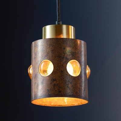 Double Hanging Lamp Copper Glass by Nanny Still for Raak Amsterdam