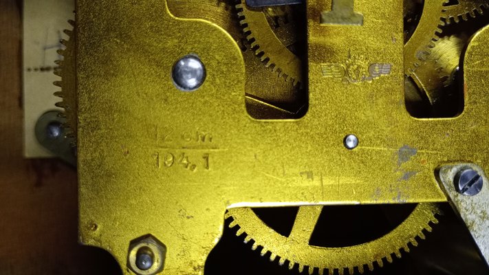 Mantel Clock from Kienzle, 1949 for sale at Pamono