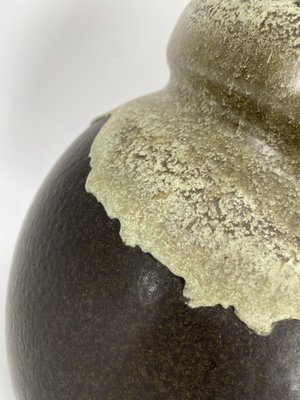Large Fat Lava Flower Vase from Scheurich, West Germany Large Fat Lava Flower Vase from Scheurich, West Germany