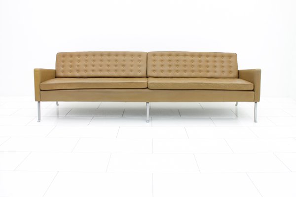 4 Seater Leather Model 462s Sofa By Roland Rainer 1956 For At 4 Seater Leather Model 462s Sofa By Roland Rainer 1956 1