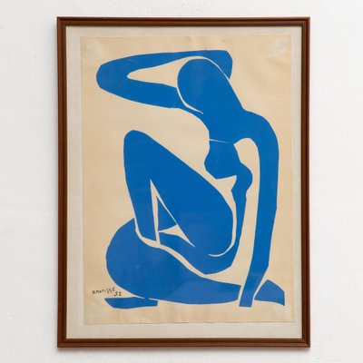 Henri Matisse、NU DEBOUT、海外版超希少レゾネより After Henri Matisse, Nu Bleu, Lithograph, 1970 for sale at Pamono