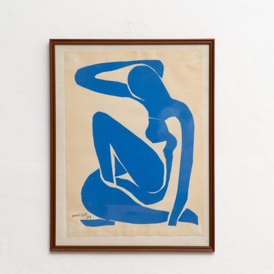 After Henri Matisse, Nu Bleu, Lithograph, 1970 for sale at Pamono