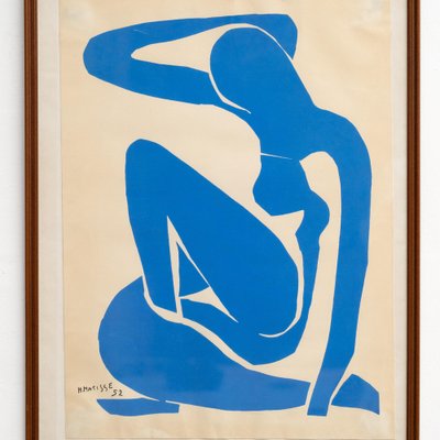 After Henri Matisse, Nu Bleu, Lithograph, 1970 for sale at Pamono