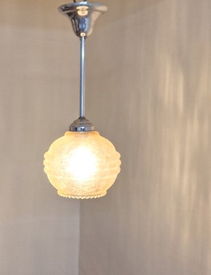 Vintage German Art Deco Ceiling Lamp, 1930s for sale at Pamono