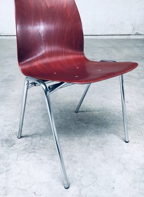 Mid-Century Design Stacking Chairs by Elmar Flötotto for