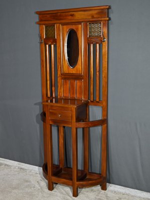 Art Deco Mahogany Coat Rack 1930s for sale at Pamono