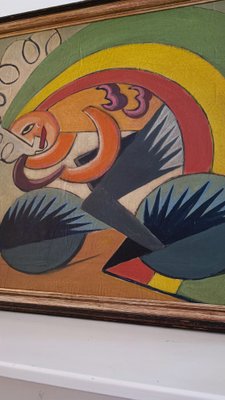 アート・デザイン・音楽 Fortunato Depero Stoffe Futuriste