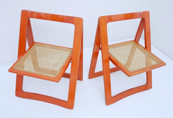 【PMCさま専用出品】Trieste folding chair Set of Folding Chairs Model Trieste by Jacober - D'Aniello for