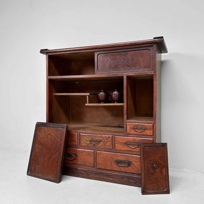Japanese Traditional Tea Cabinet, 1890s for sale at Pamono