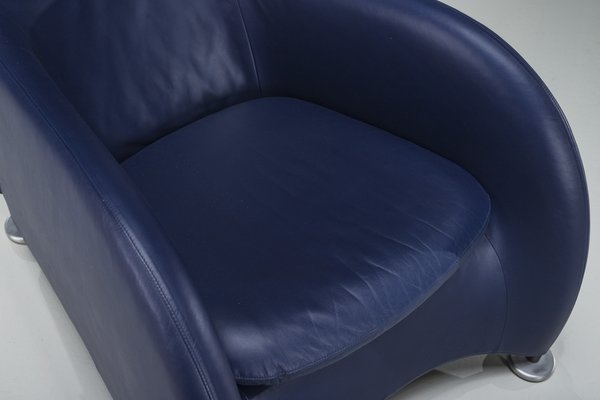Set of Loge Lounge Chair & Ottoman by Gerard Van Den Berg for