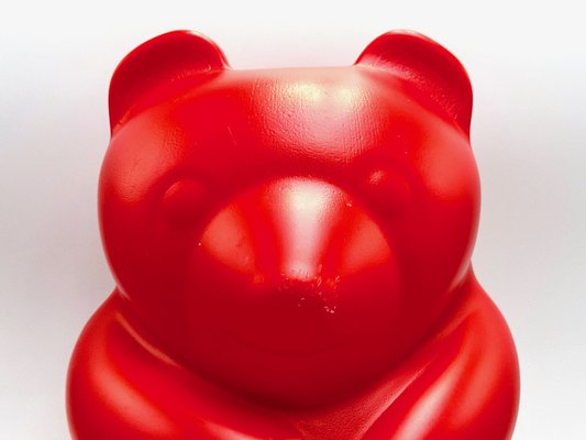 Vintage German Red Gummy Bear Table Lamp, 1990s for sale at Pamono