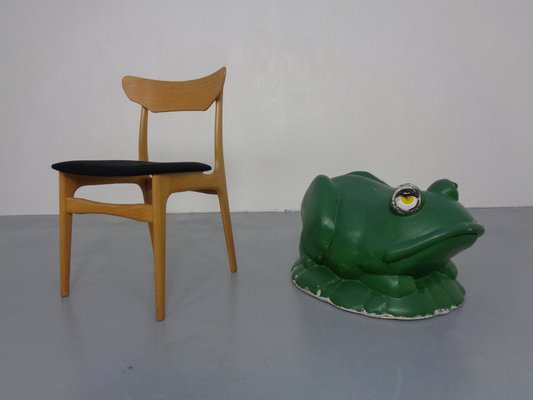 Großer Gartenfrosch aus Fiberglas, 1960er