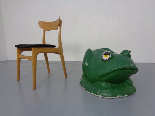 Großer Gartenfrosch aus Fiberglas, 1960er