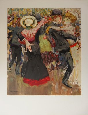 After Kees Van Dongen, Dance at the Moulin De La Galette