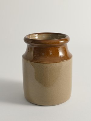English Farmhouse Stoneware Jar by Moira, England, Late 20th