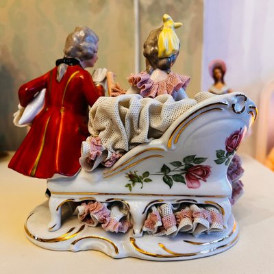 Dresden Spitze Porzellanfigur