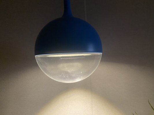 希少 廃盤 IKEA VÄSTER ヴェスター ペンダントライト スペースエイジ Vintage Space Age Blue Väster Pendant Lamp by Knut Hagberg for