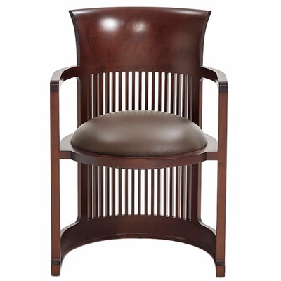 Barrel Chair by Frank Lloyd Wright for Cassina, 1990s for sale at