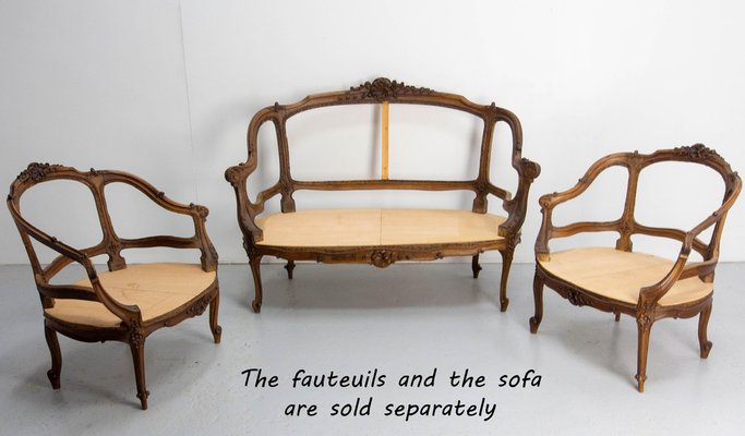 Pair of Louis XV Gilded Children's Fauteuil Pair of Louis XV Gilded Children's Fauteuil