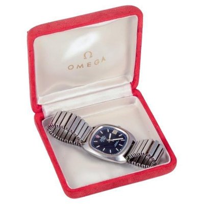 Reloj de pulsera electrónico De Ville de Omega, años 70 en venta