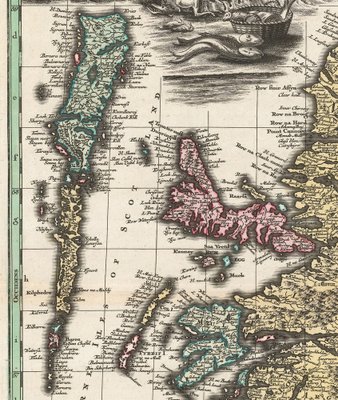 18th Century Map of Scotland for sale at Pamono