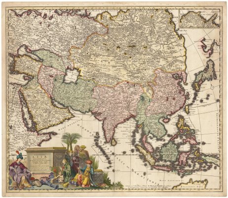 アジア図　Asien nach den neusten und besten Landkarten: Asien – Antiquariat Clemens Paulusch GmbH