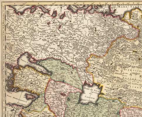 Karte von Asien, 17. Jh., 1690 bei Pamono kaufen