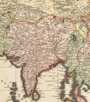 アジア図　Asien nach den neusten und besten アジア図 Asien nach den neusten und besten