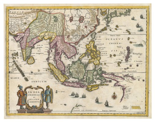 西洋古地図　1694年　N.de FER　「Mons」都市図　美品　稀少 il_fullxfull.2241861282_pehv.jpg