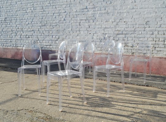 Victoria Ghost Transparent Chair for sale at Pamono