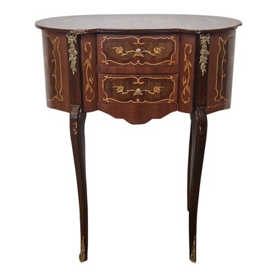 Baroque Telephone Table with 2 Drawers 1980s