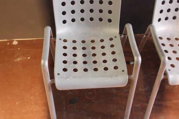 Chaises Landi Vintage Industrielles Par Hans Coray Pour Mewa Set De 4 En Vente Sur Pamono
