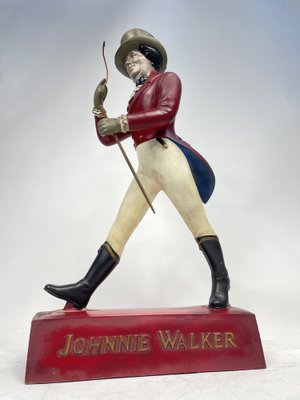 Advertising Statue from Johnnie Walker, 1950s for sale at Pamono