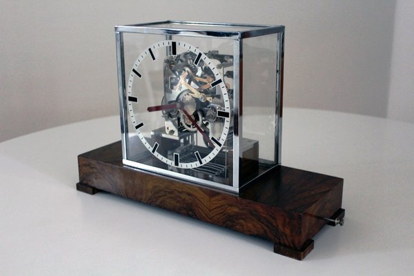 ato magnetic pendulum table clock by leon hatot 1940s for sale at