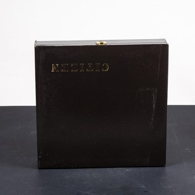 CITIZEN BOX SCATOLA con Copriscatola e Cuscinetto Vintage Anni 80 RARE NEW