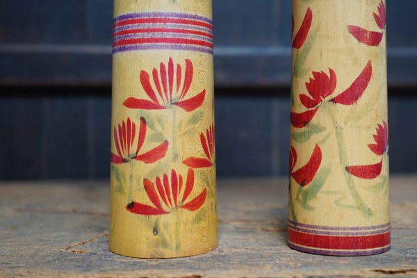 バーゲンで Vintage and Jyunosuke Sato by Kokeshi Hijiori Traditional 武具