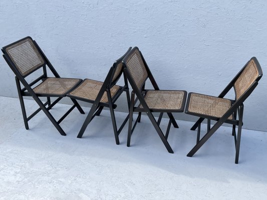 Vintage rattan folding chair hotsell