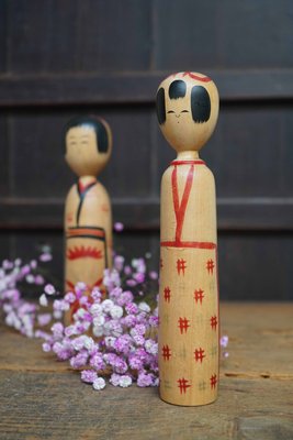 Véritable poupée japonaise Kijiyama artisanale ancienne sign 69