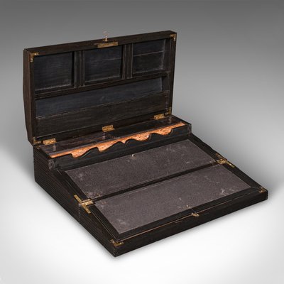 Victorian Ebony Correspondence Box, Ceylon for sale at Pamono