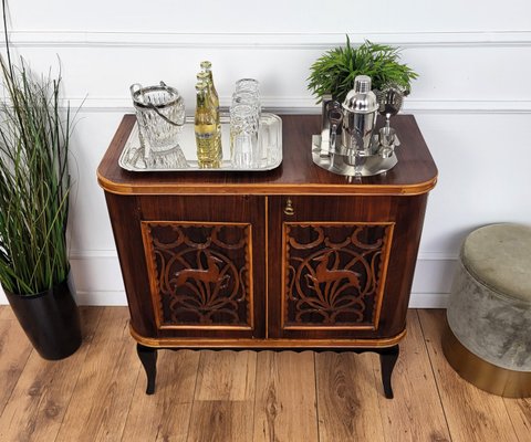 Art deco bar cabinet discount